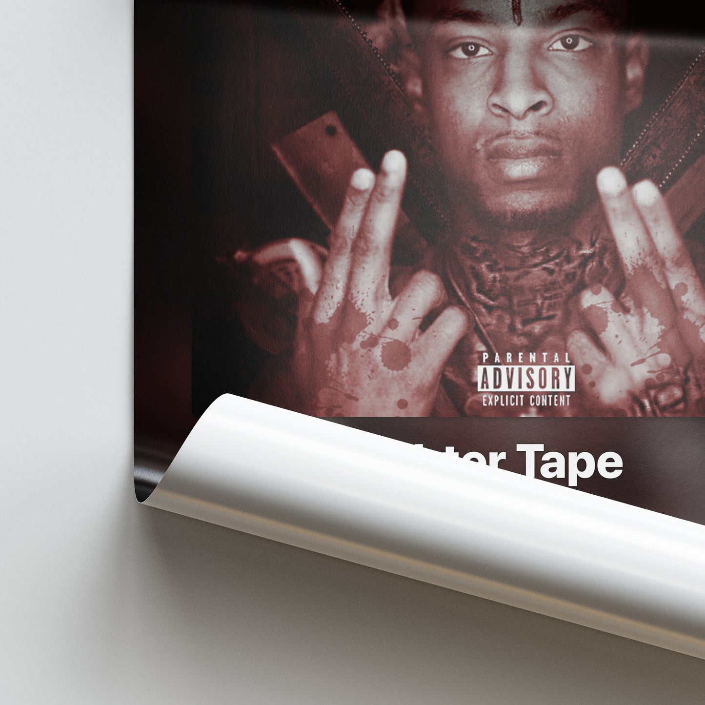 21 Savage The Slaughter Tape Album Poster