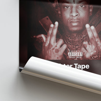 21 Savage The Slaughter Tape Album Poster