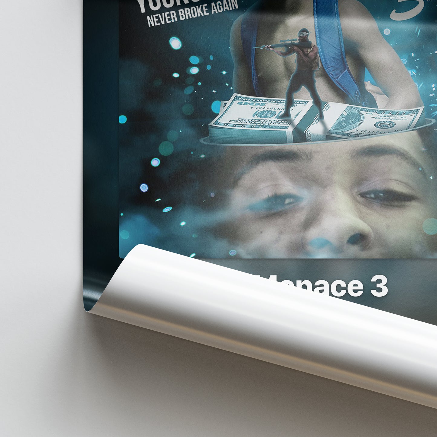 YoungBoy Never Broke Again Mind of a Menace 3 Album Poster