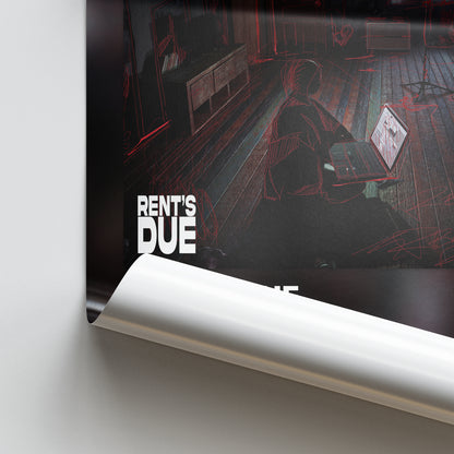 Nemzzz RENT'S DUE Album Poster