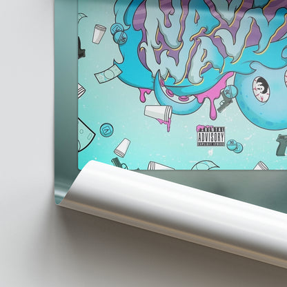 Veeze Navy Wavy Album Poster