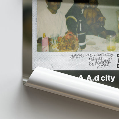 Kendrick Lamar good kid, m.A.A.d city Album Poster