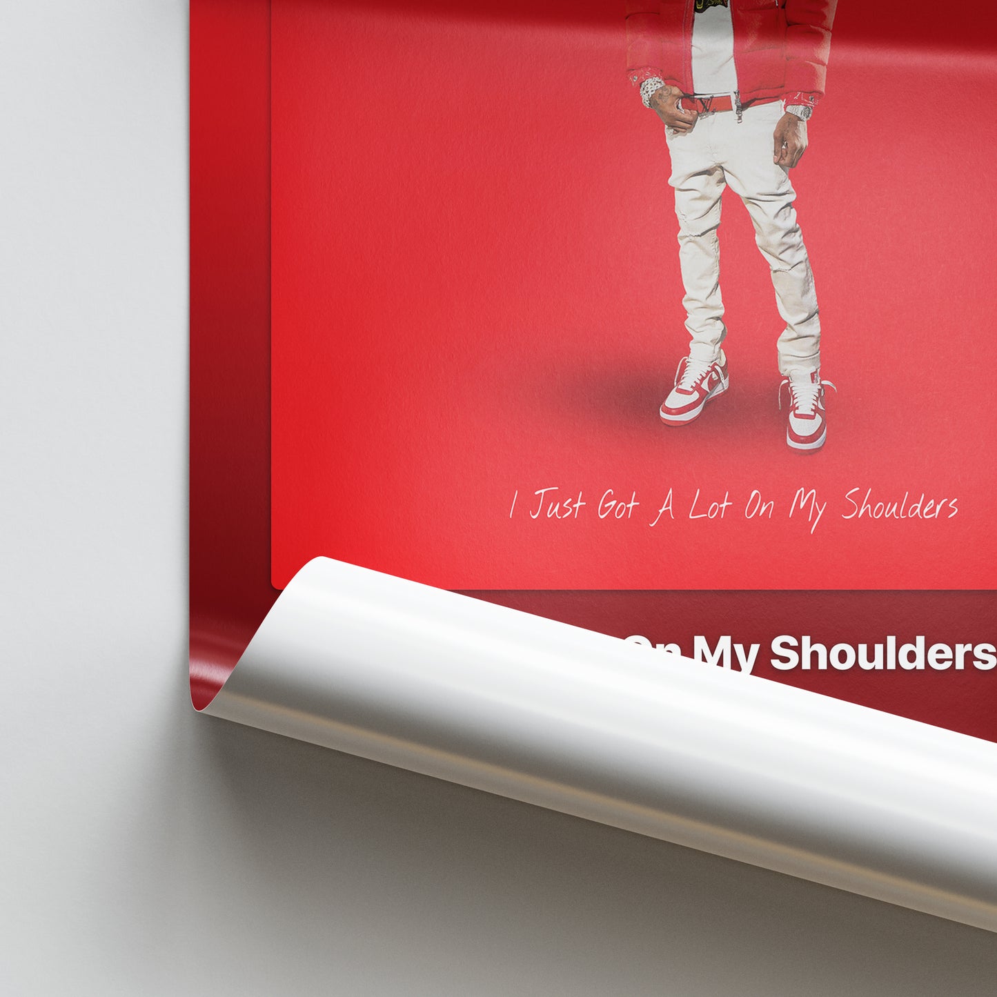 YoungBoy Never Broke Again I Just Got A Lot On My Shoulders Album Poster