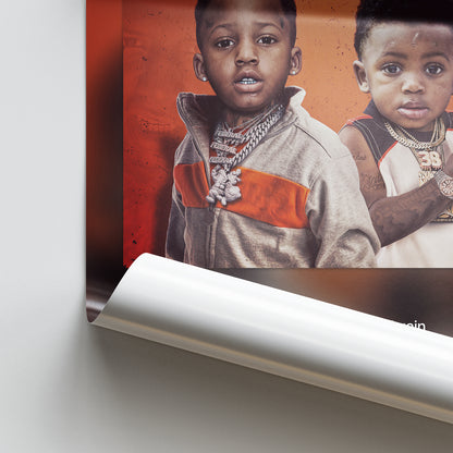 YoungBoy Never Broke Again Fed Baby's Album Poster