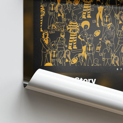 JID The Never Story Album Poster