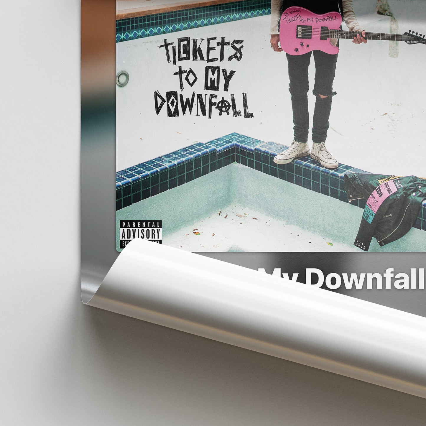 mgk Tickets To My Downfall Album Poster