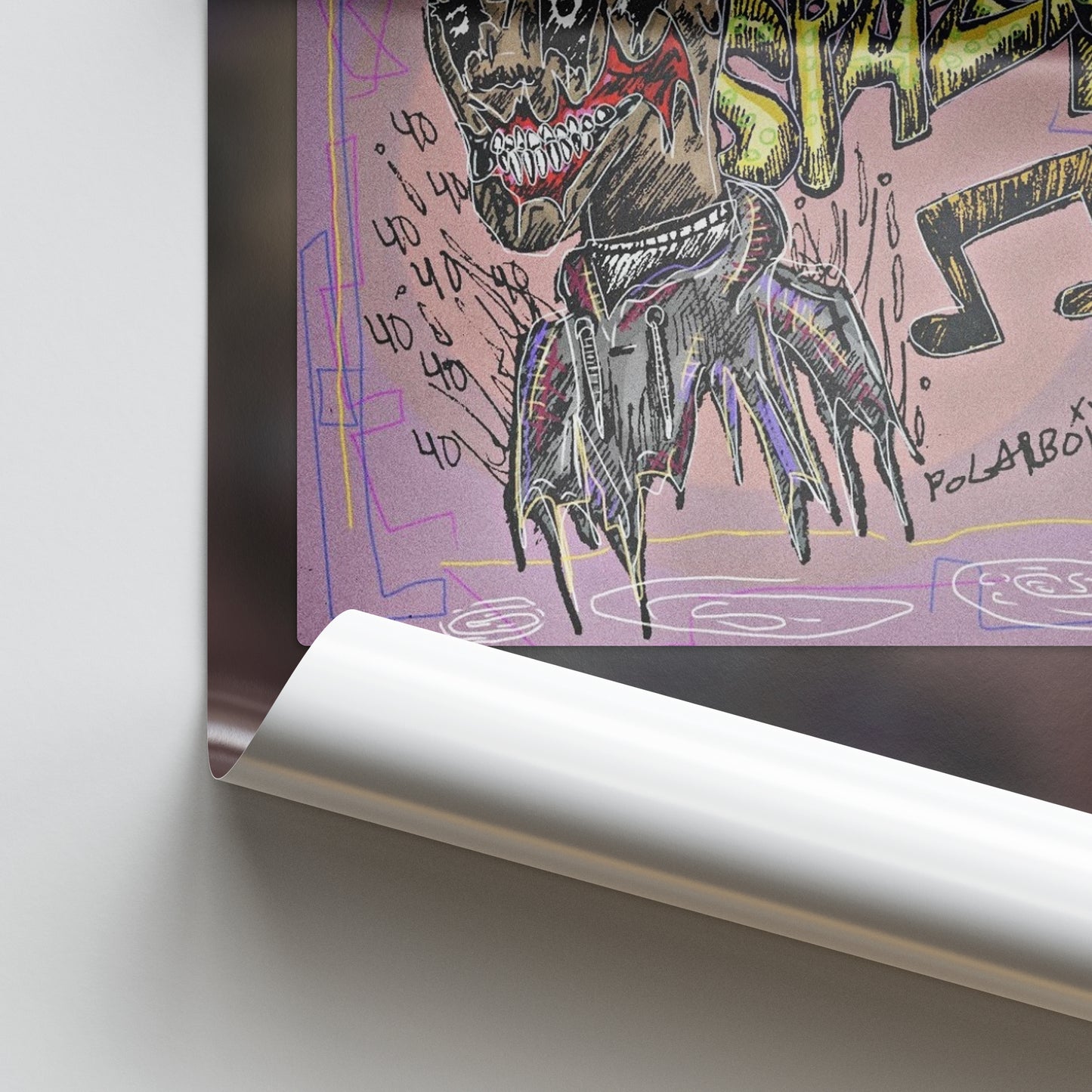 Glokk40Spaz Spaz&B Album Poster