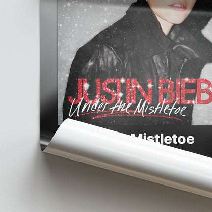 Justin Bieber Under The Mistletoe Album Poster