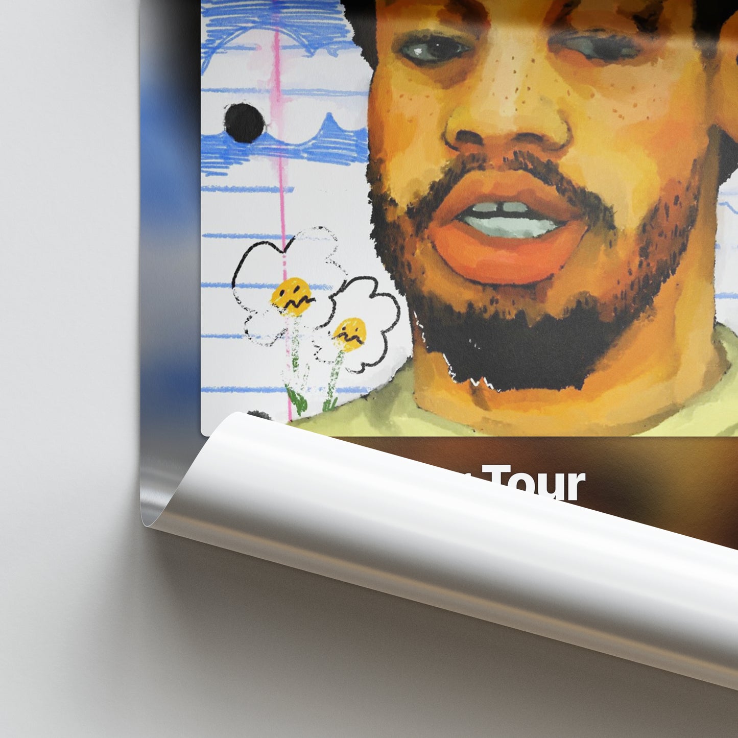 Veeze The Ganger Tour Album Poster