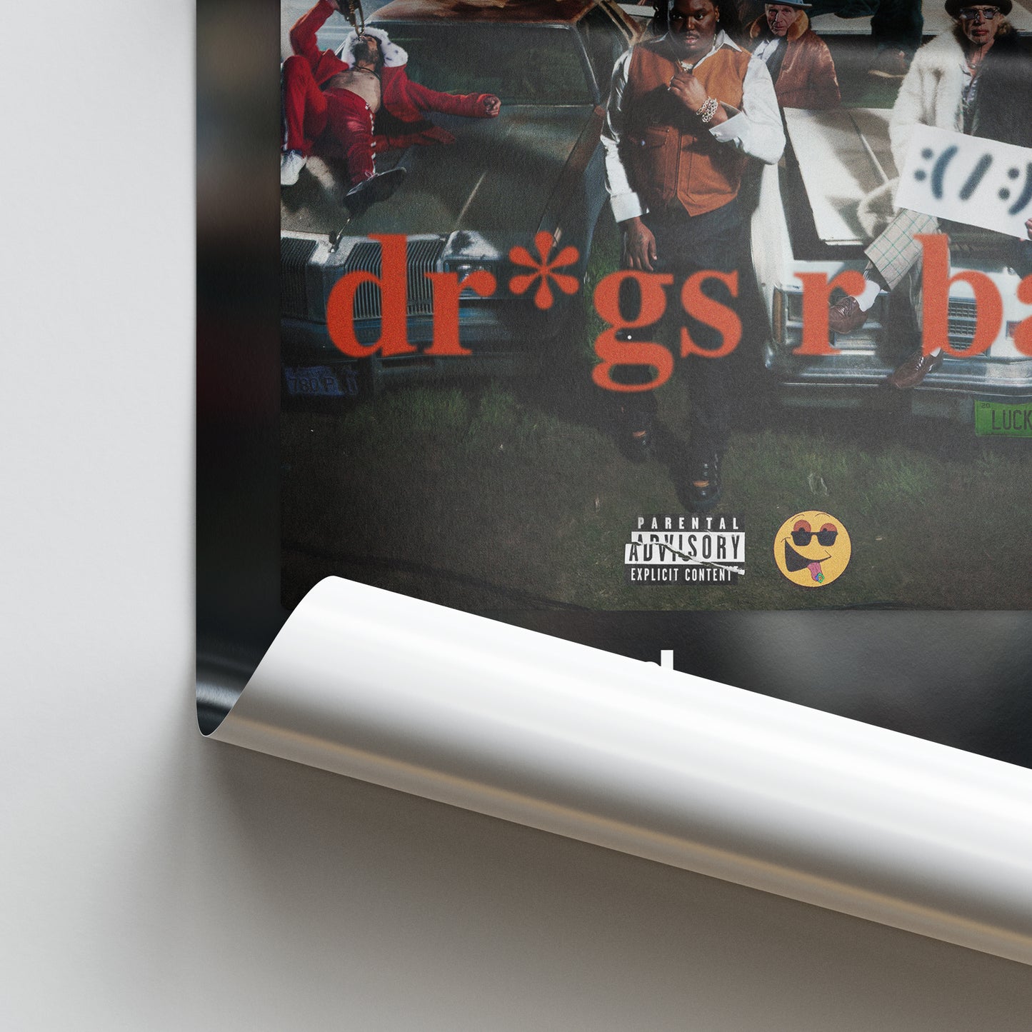 LUCKI Dr*gs R Bad Album Poster