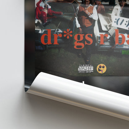 LUCKI Dr*gs R Bad Album Poster