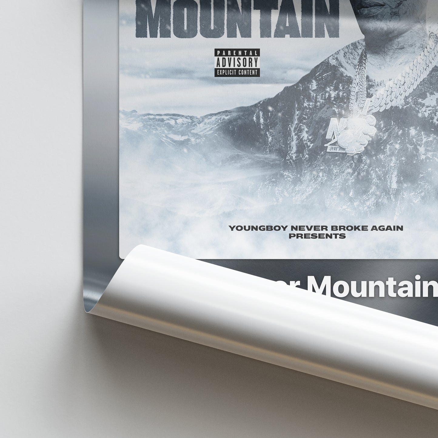 YoungBoy Never Broke Again Compliments of Grave Digger Mountain Album Poster