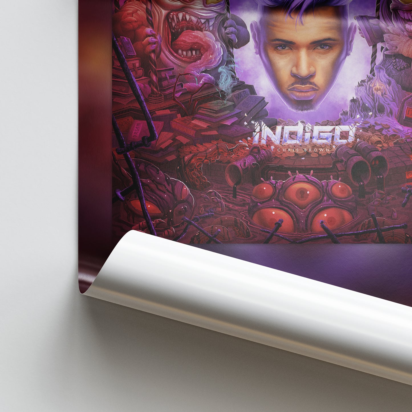 Chris Brown Indigo Album Poster