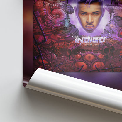 Chris Brown Indigo Album Poster