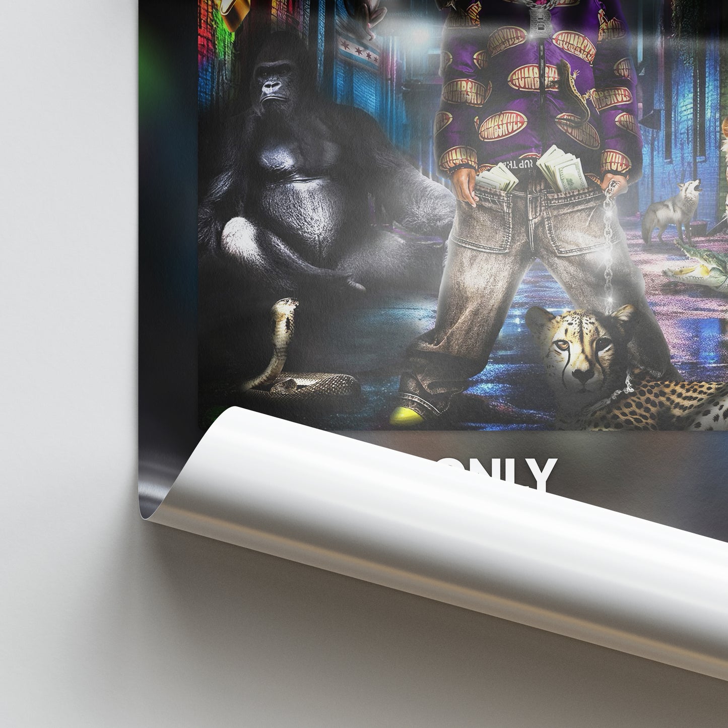 BabyChiefDoit ANIMALS ONLY Album Poster
