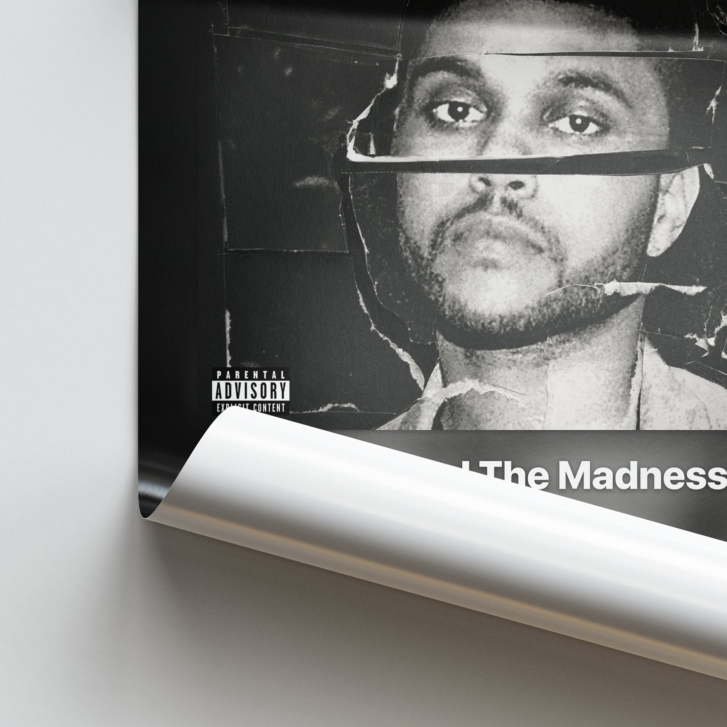 The Weeknd Beauty Behind The Madness Album Poster
