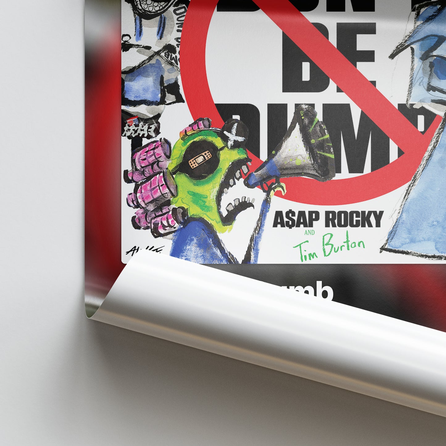 A$AP Rocky Don't Be Dumb Album Poster