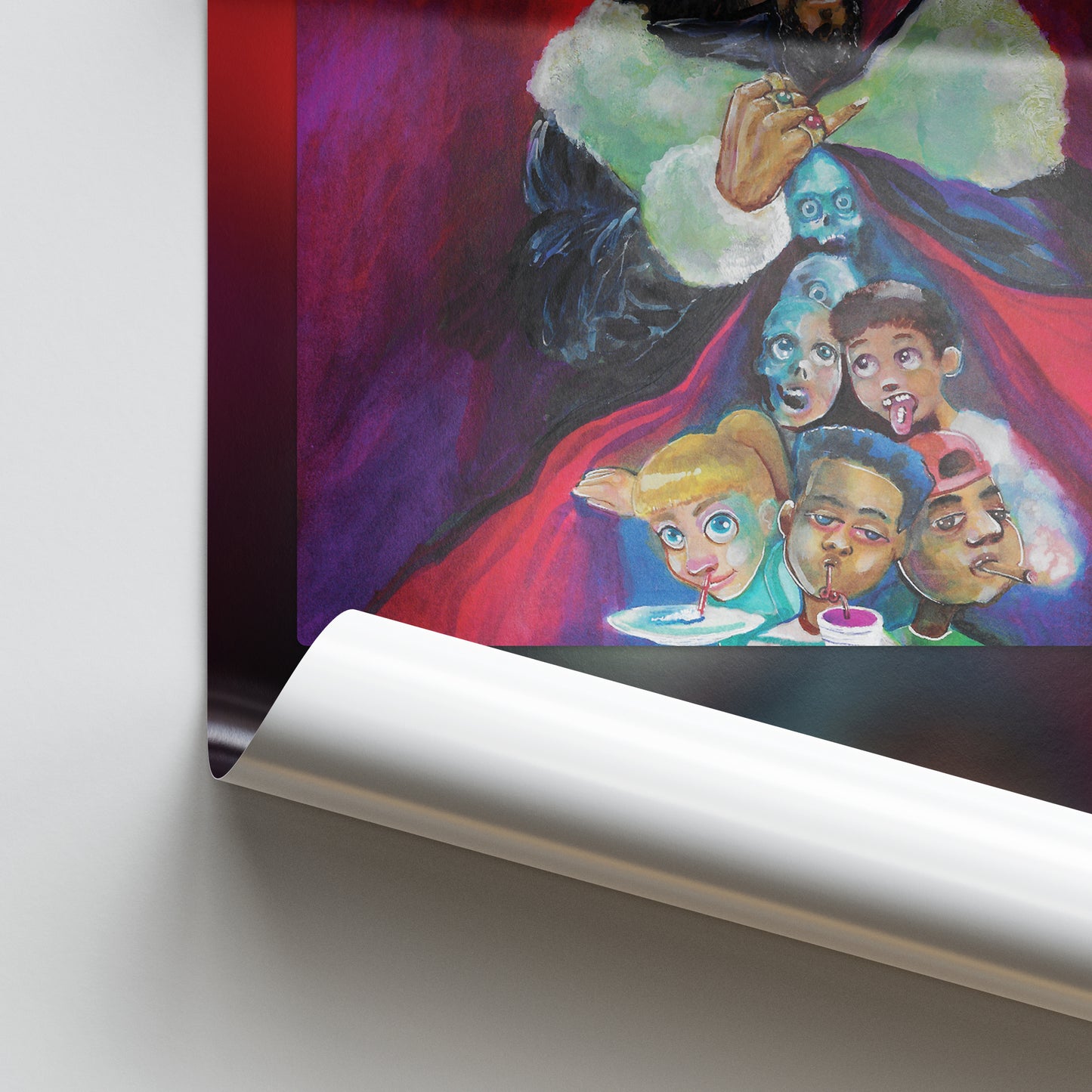 J. Cole KOD Album Poster