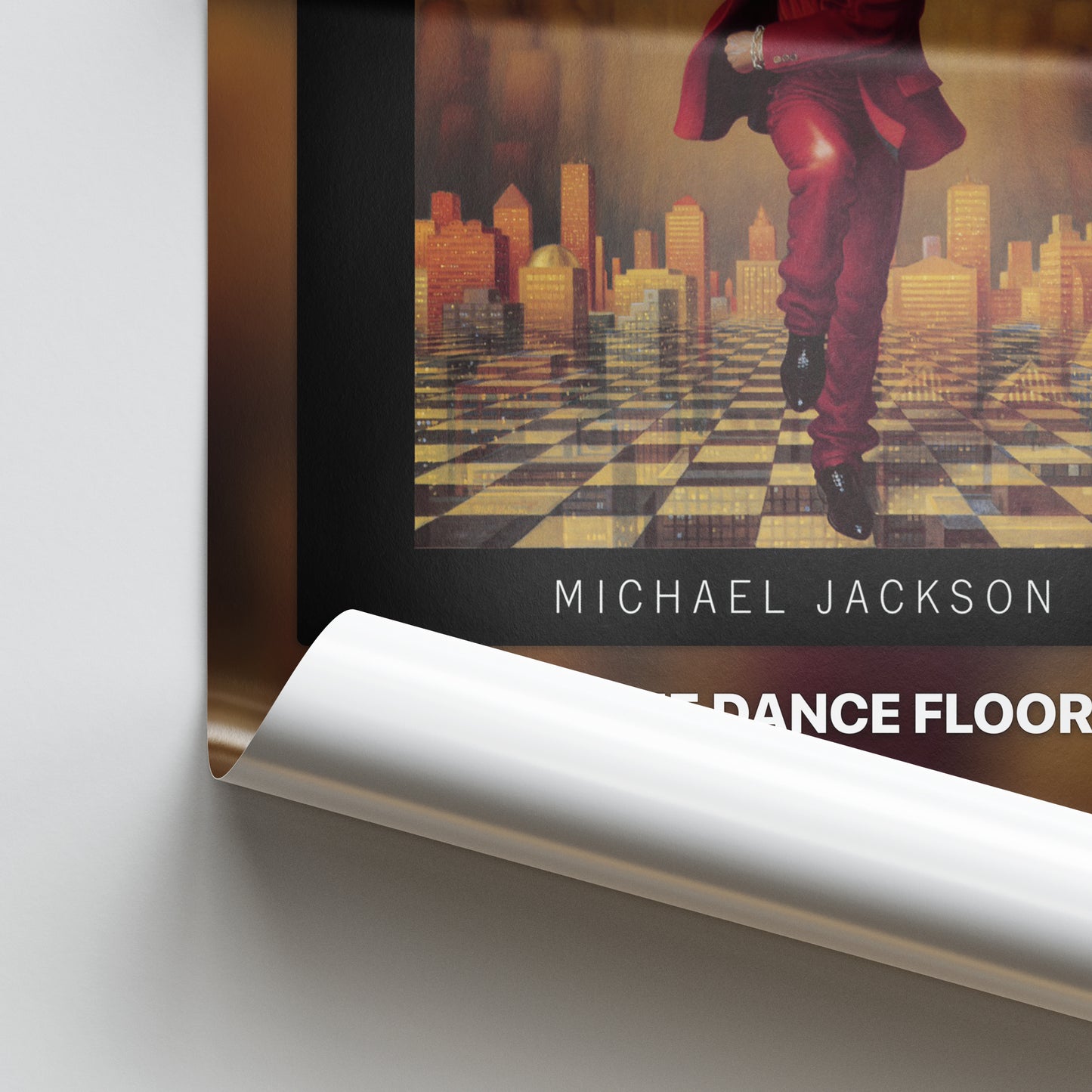 Michael Jackson BLOOD ON THE DANCE FLOOR Album Poster