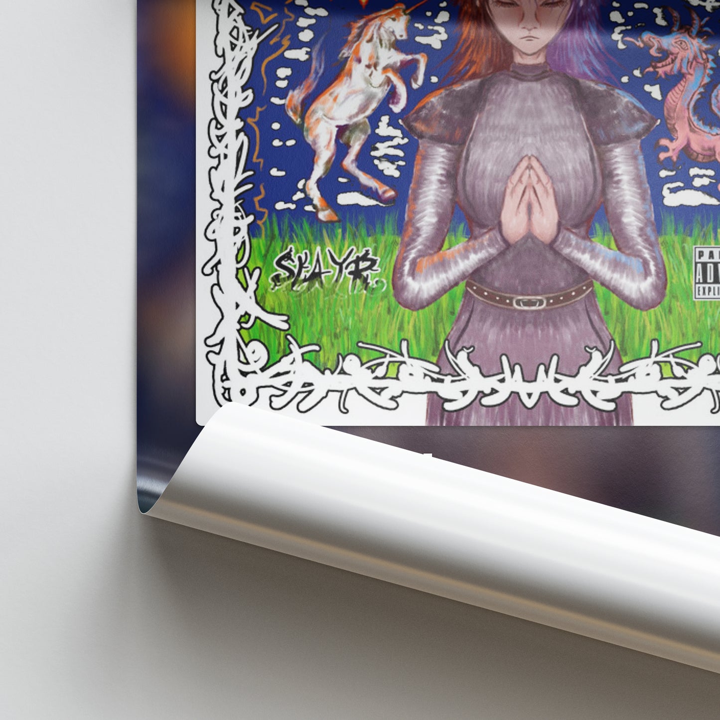 slayr Half Blood Album Poster