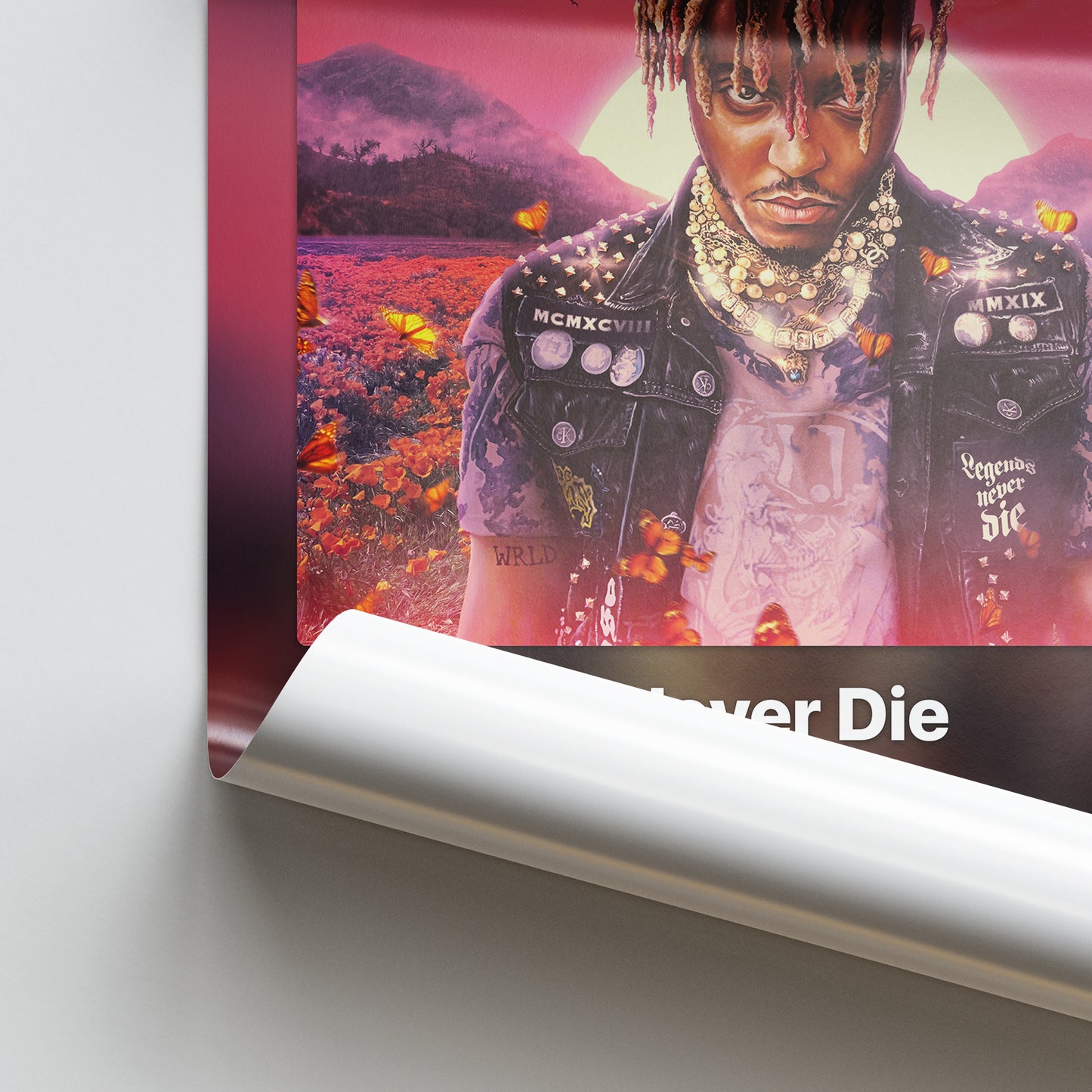 Juice WRLD Legends Never Die Album Poster