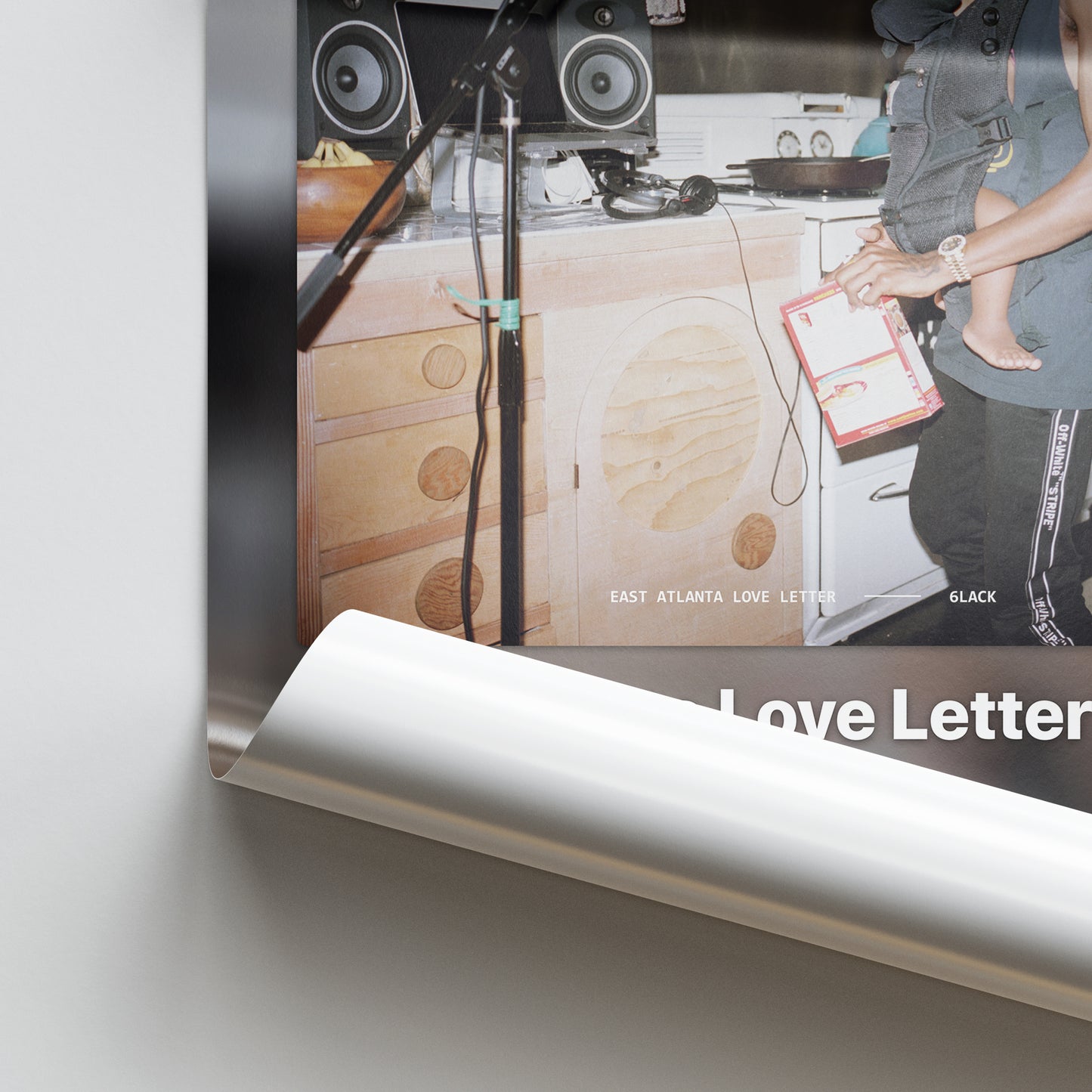 6LACK East Atlanta Love Letter Album Poster