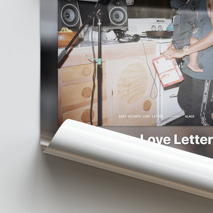6LACK East Atlanta Love Letter Album Poster