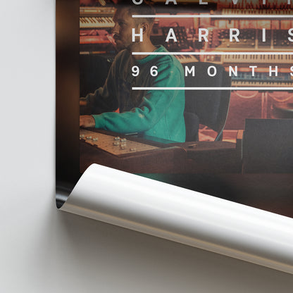 Calvin Harris 96 Months Album Poster