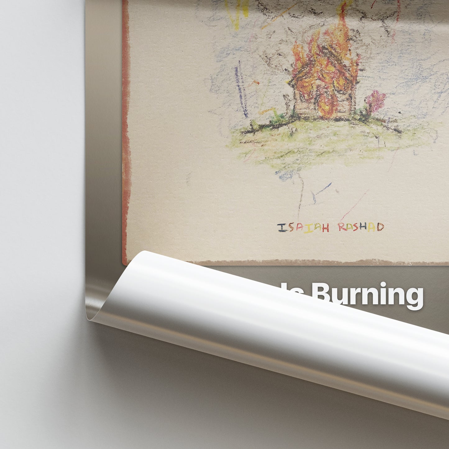 Isaiah Rashad The House Is Burning Album Poster