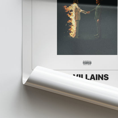 Metro Boomin HEROES & VILLAINS Album Poster