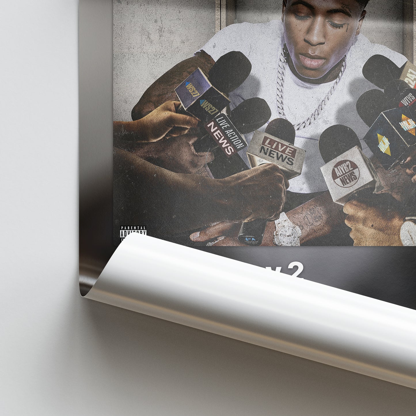 YoungBoy Never Broke Again AI YoungBoy 2 Album Poster