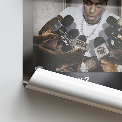 YoungBoy Never Broke Again AI YoungBoy 2 Album Poster