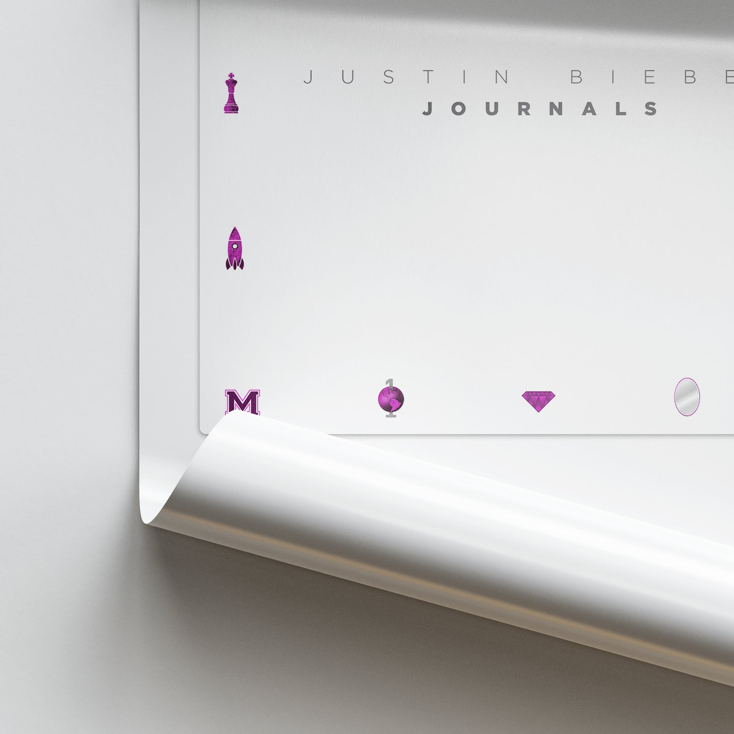Justin Bieber Journals Album Poster