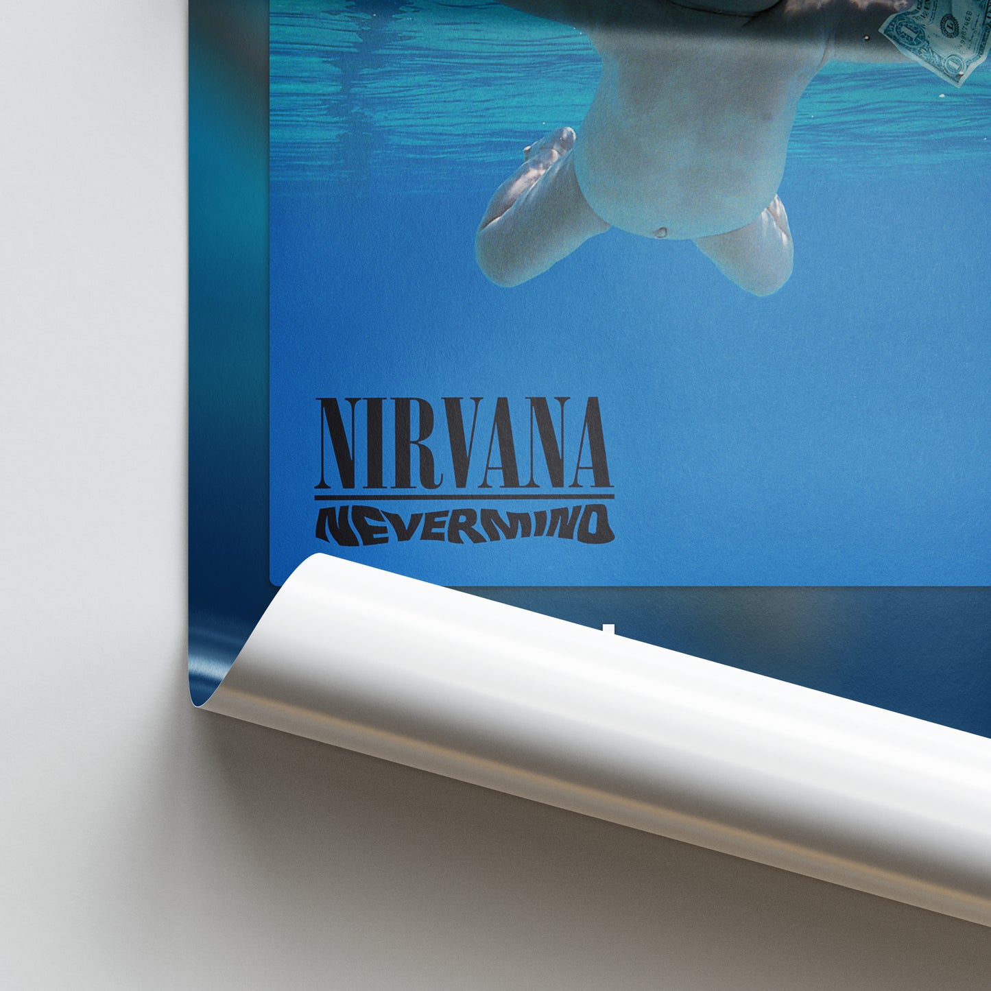 Nirvana Nevermind Album Poster