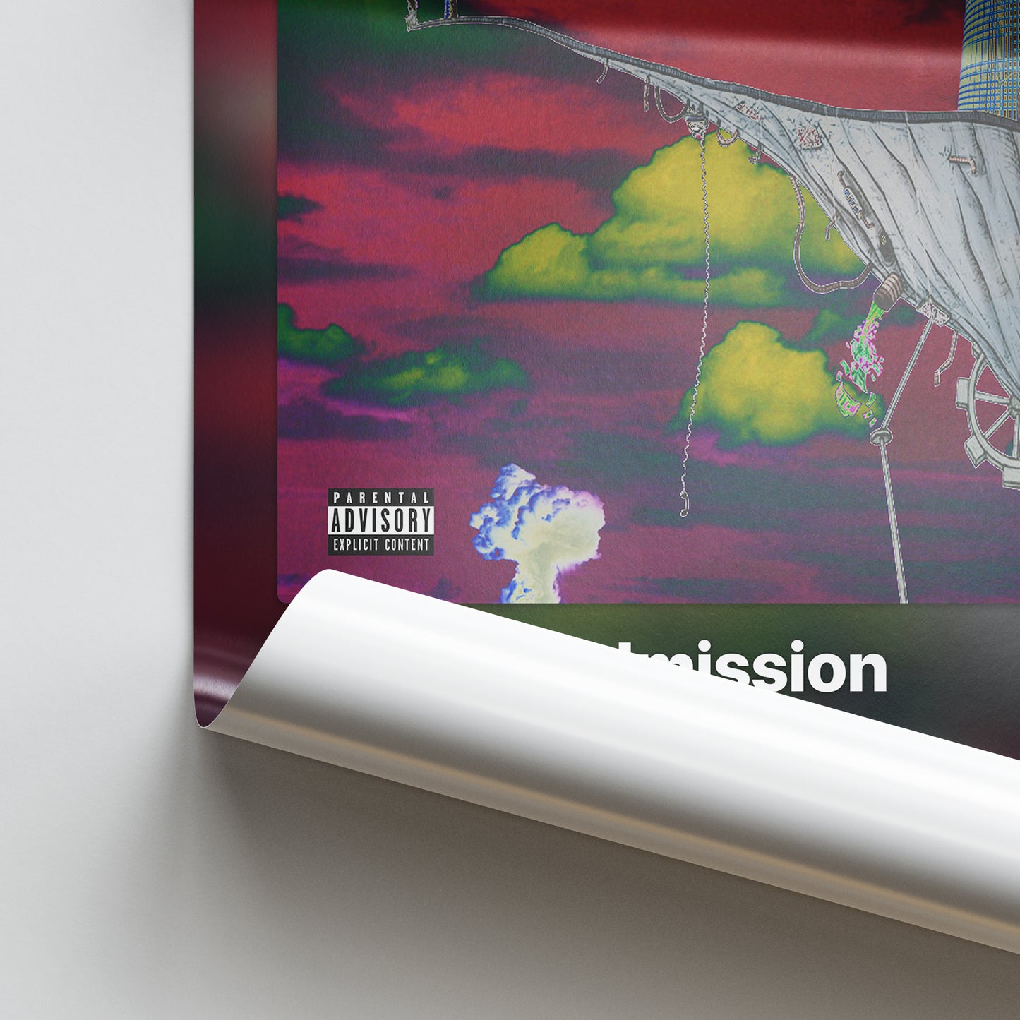 mgk General Admission Album Poster