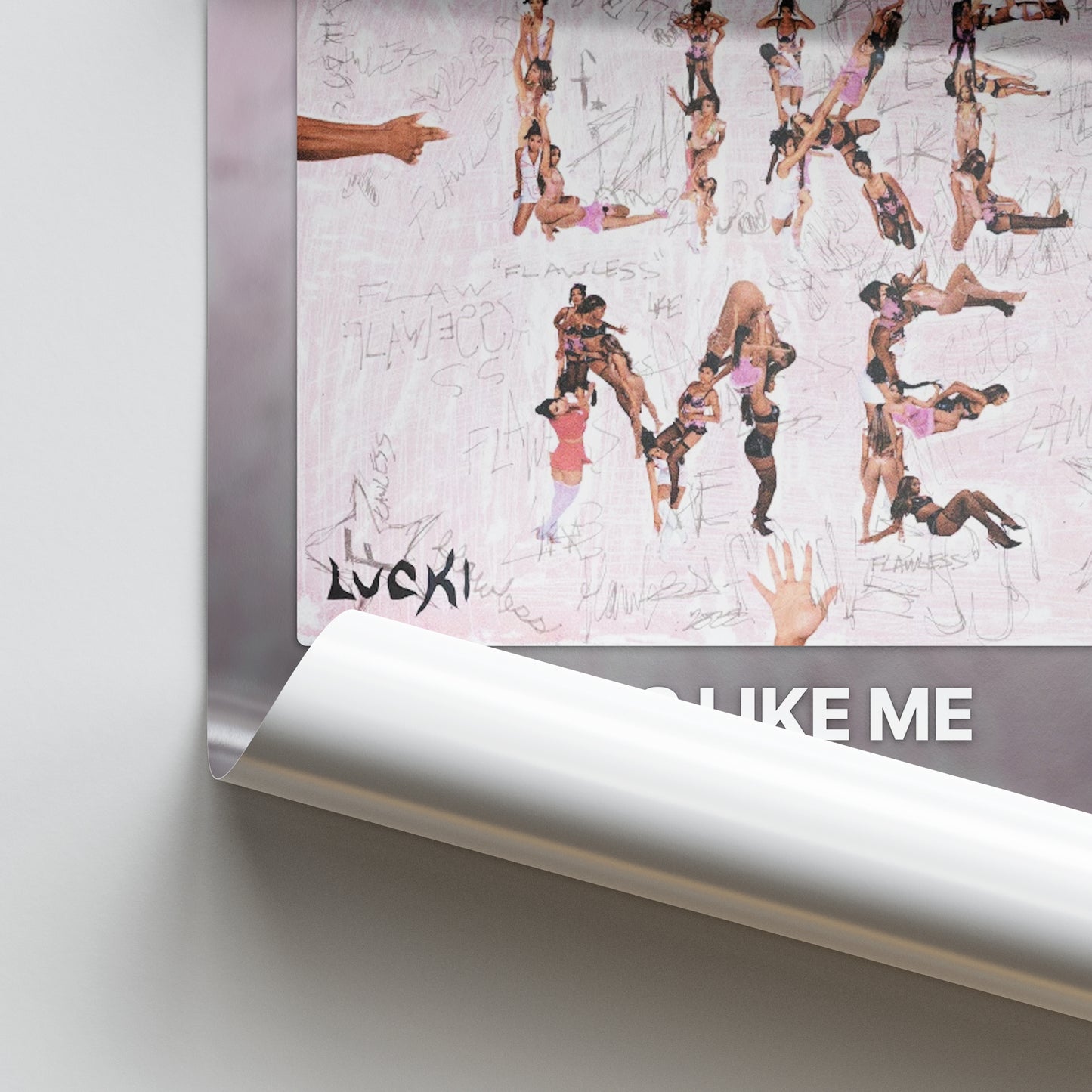 LUCKI FLAWLESS LIKE ME Album Poster