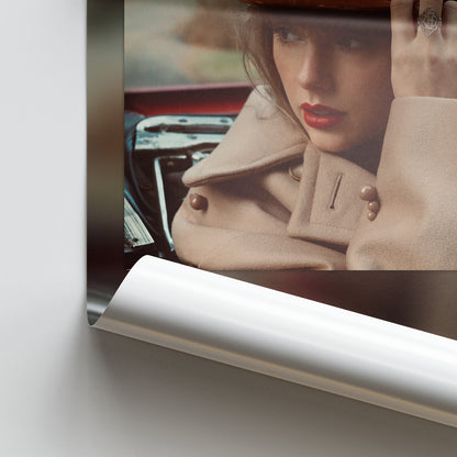 Taylor Swift Red (Taylor's Version) Album Poster