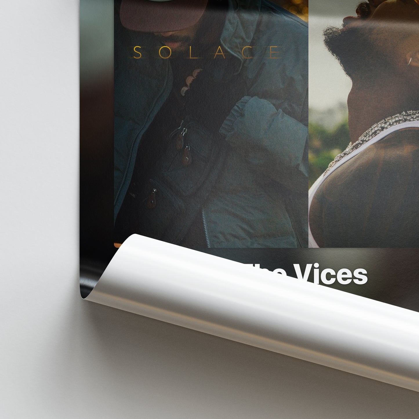 Bryson Tiller Solace & The Vices Album Poster