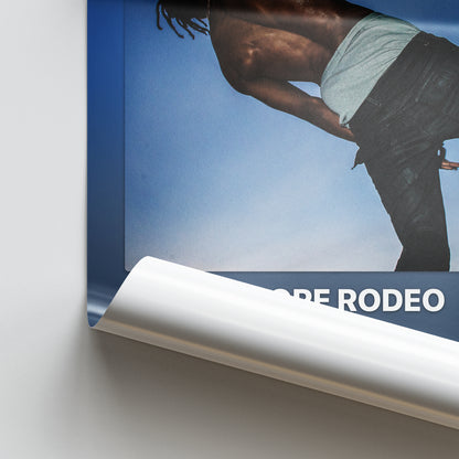 Travis Scott DAYS BEFORE RODEO Album Poster