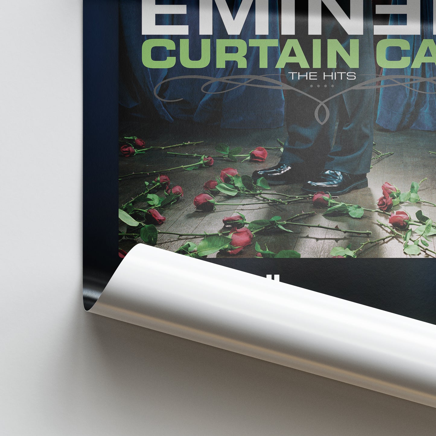 Eminem Curtain Call Album Poster