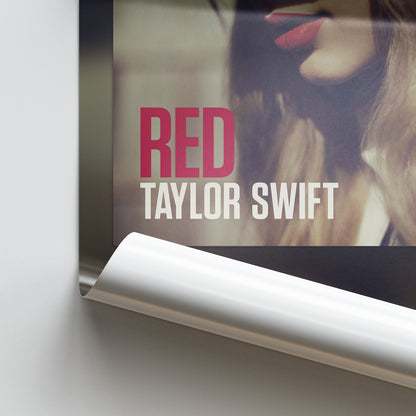 Taylor Swift Red Album Poster
