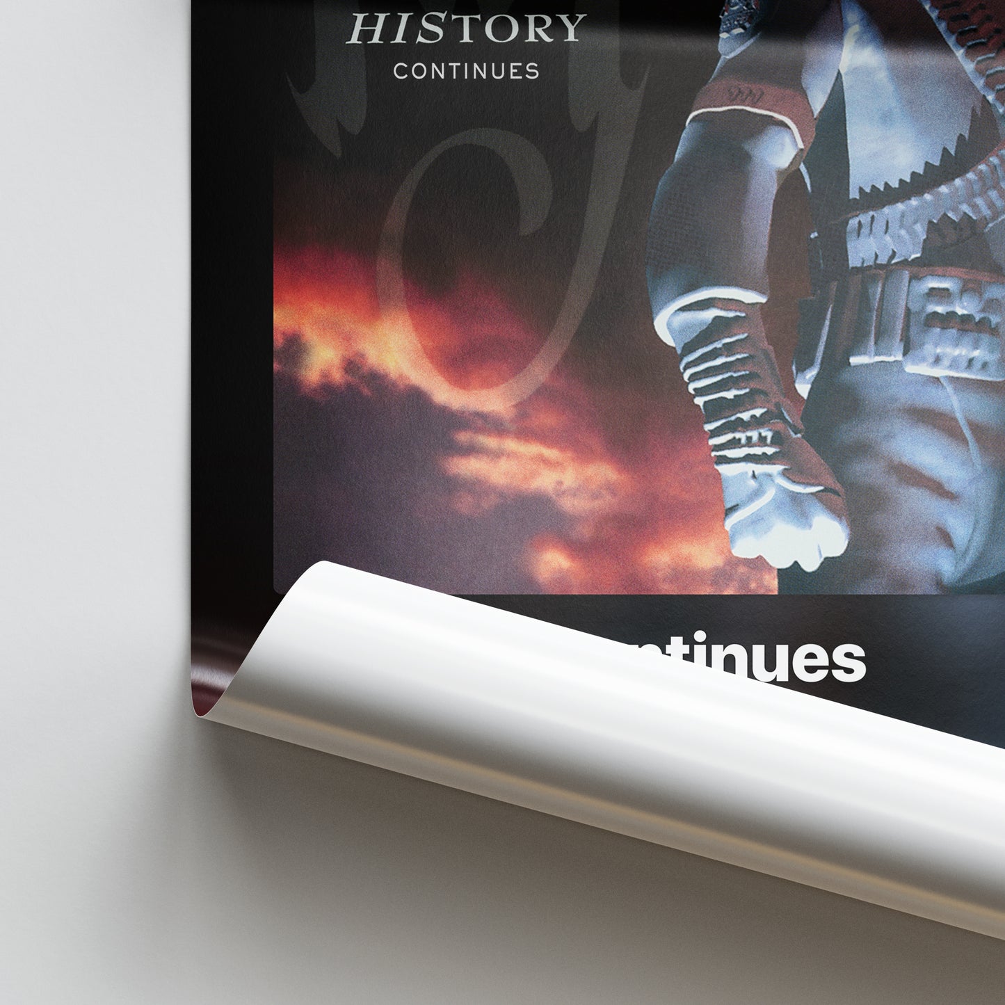 Michael Jackson HIStory Continues Album Poster