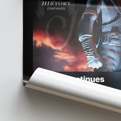 Michael Jackson HIStory Continues Album Poster
