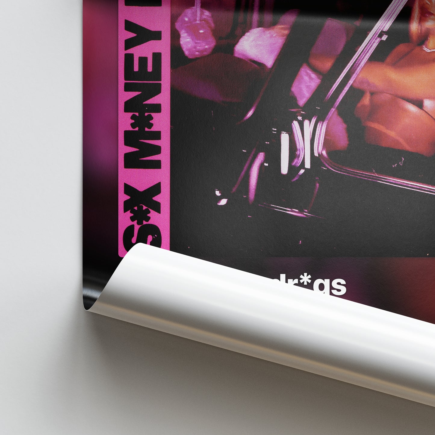 LUCKI s*x m*ney dr*gs Album Poster