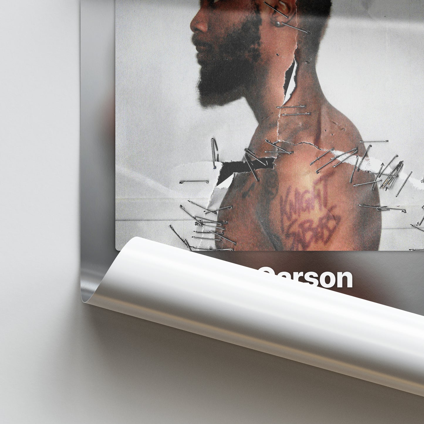 JPEGMAFIA Black Ben Carson Album Poster