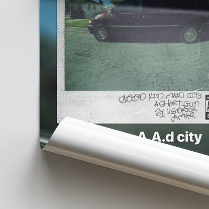 Kendrick Lamar good kid, m.A.A.d city (Deluxe) Album Poster
