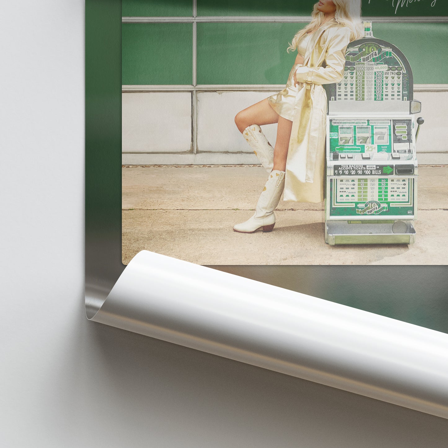 Megan Moroney Lucky Album Poster