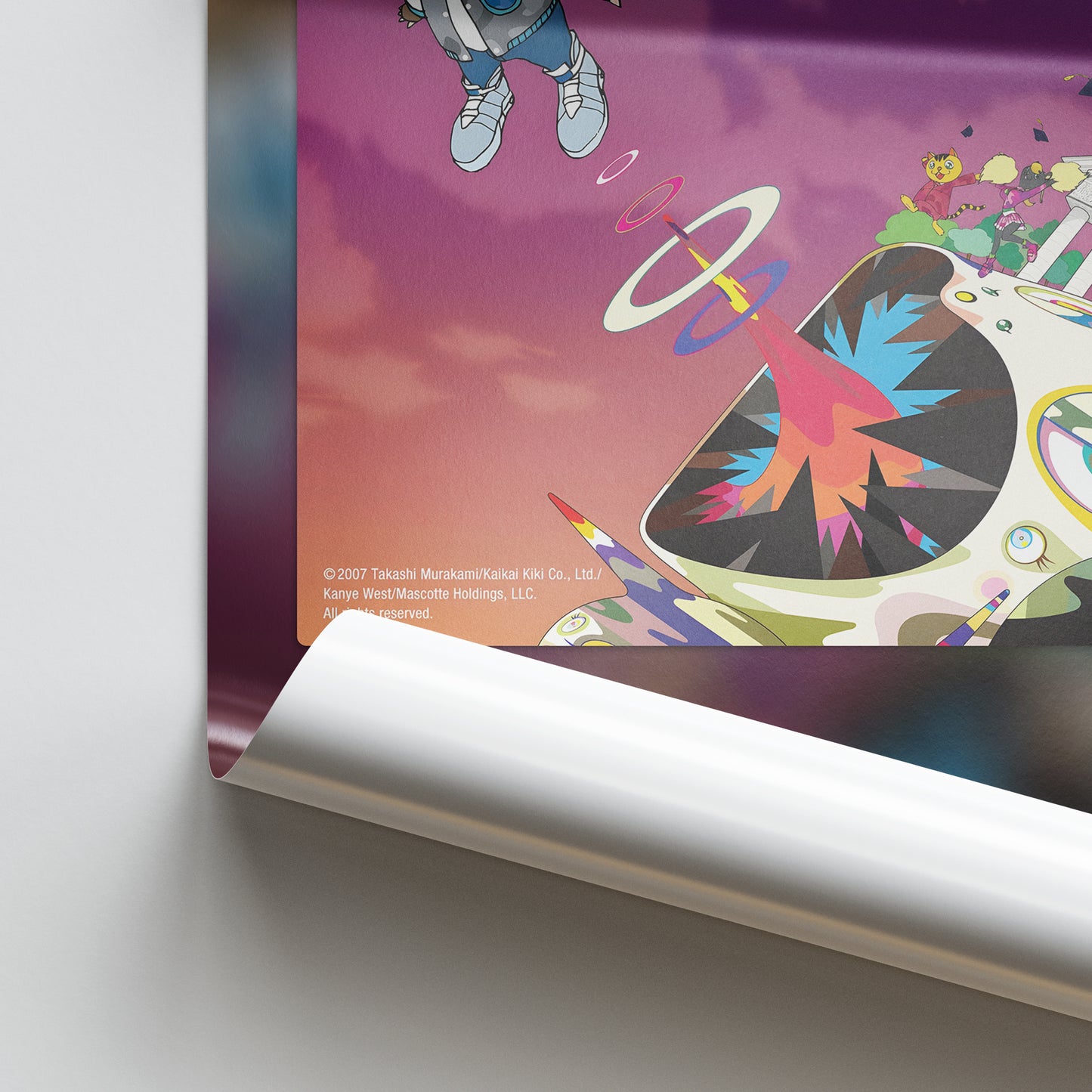 Kanye West Graduation Album Poster