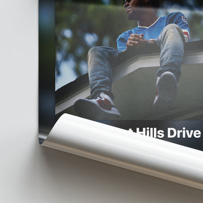 J. Cole 2014 Forest Hills Drive Album Poster
