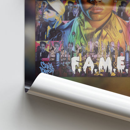 Chris Brown F.A.M.E. Album Poster
